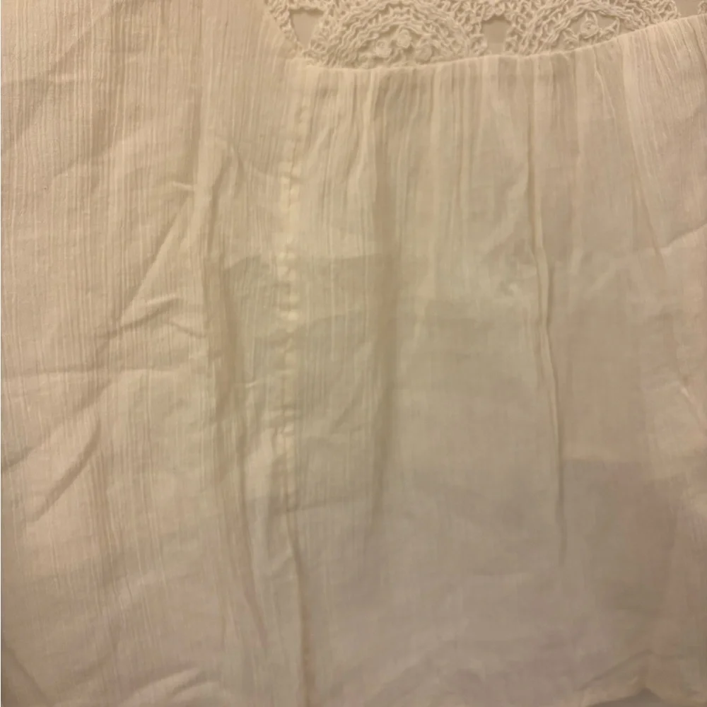 ASOS Design Cream Crop-top
